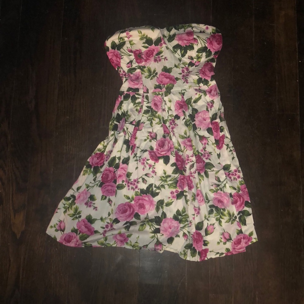 Summer floral dress